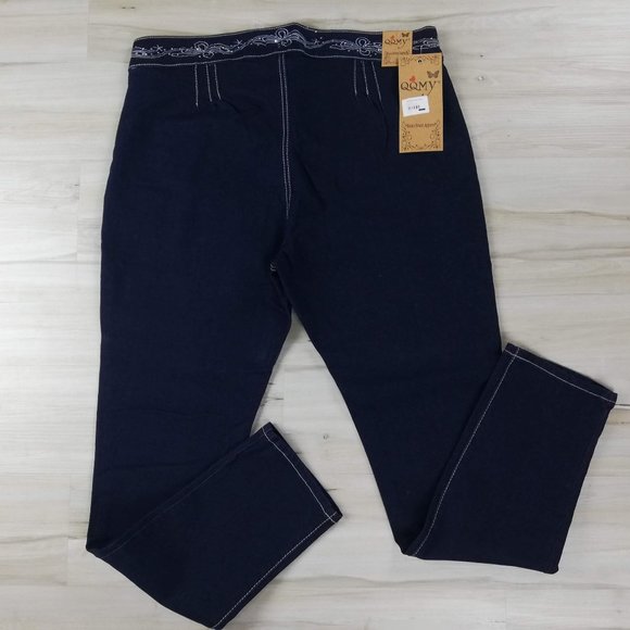 Straight Leg Denim Pants - Picture 8 of 13
